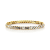 DIAMOND MESH STRETCH BRACELET, 5MM