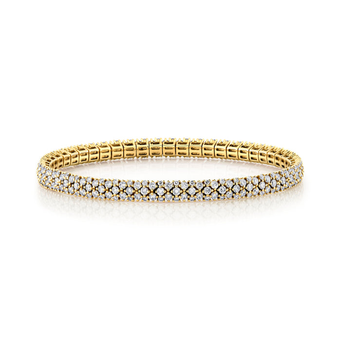 DIAMOND MESH STRETCH BRACELET, 5MM