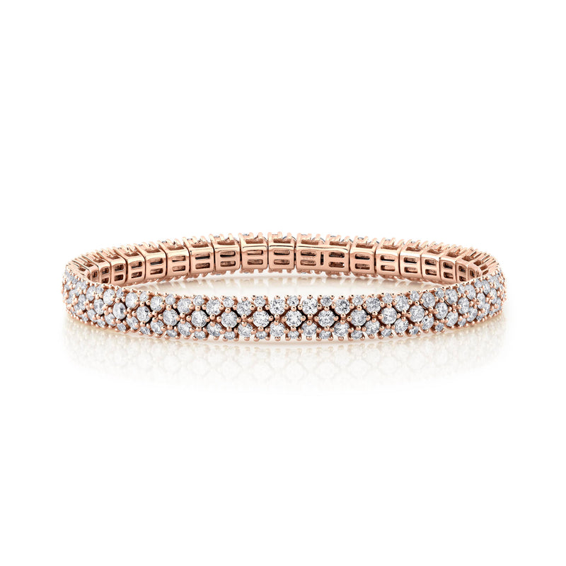 DIAMOND MESH STRETCH BRACELET, 7MM