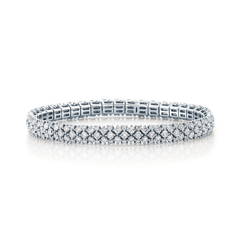 DIAMOND MESH STRETCH BRACELET, 7MM