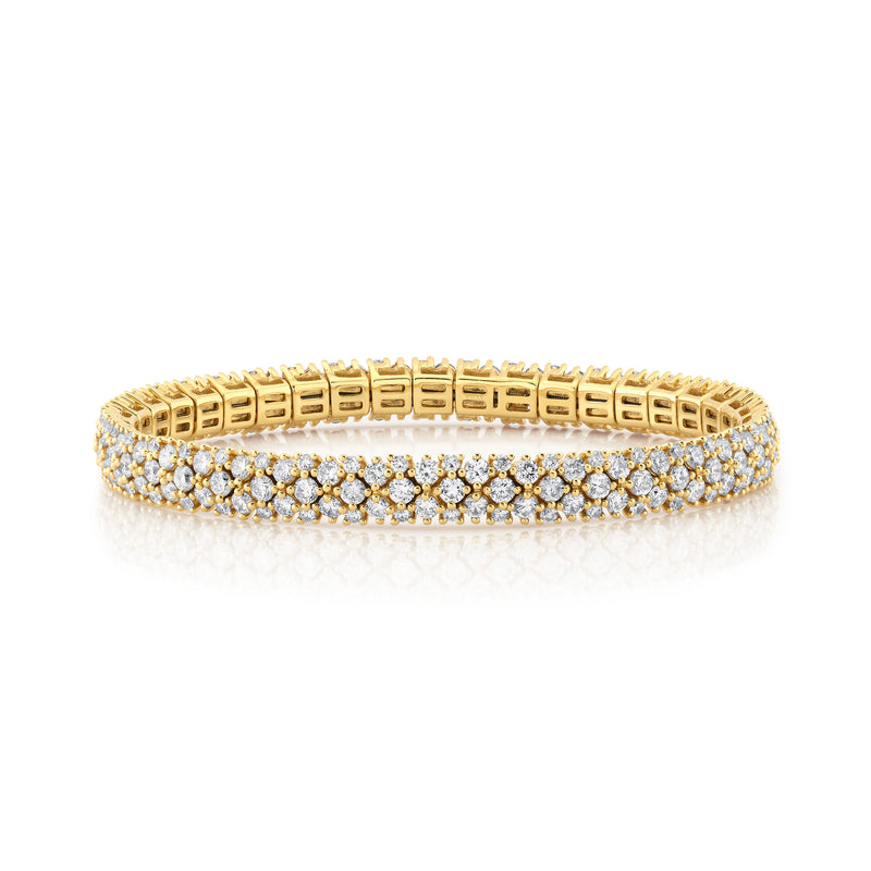 DIAMOND MESH STRETCH BRACELET, 7MM