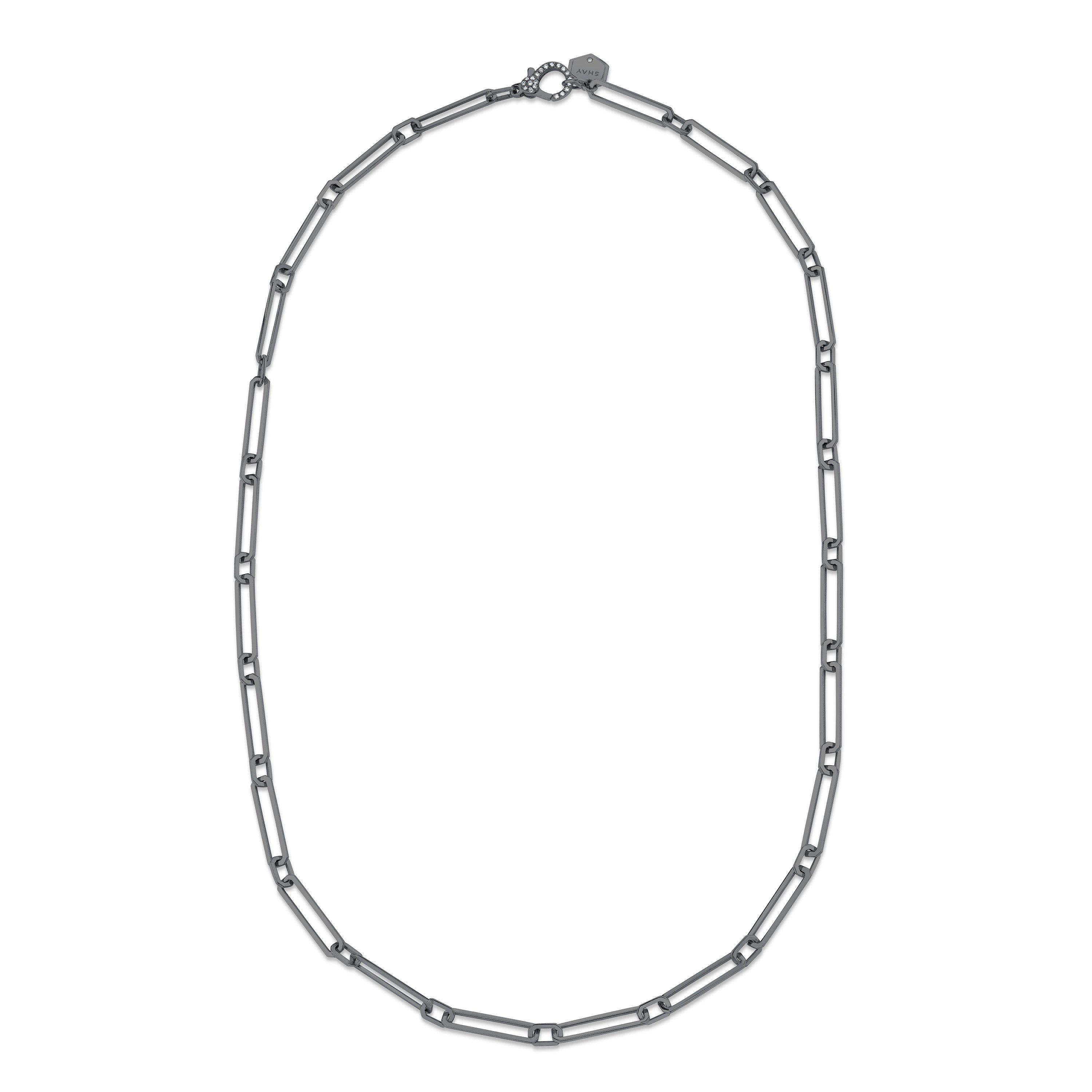 SOLID GOLD PAPER CLIP CHAIN