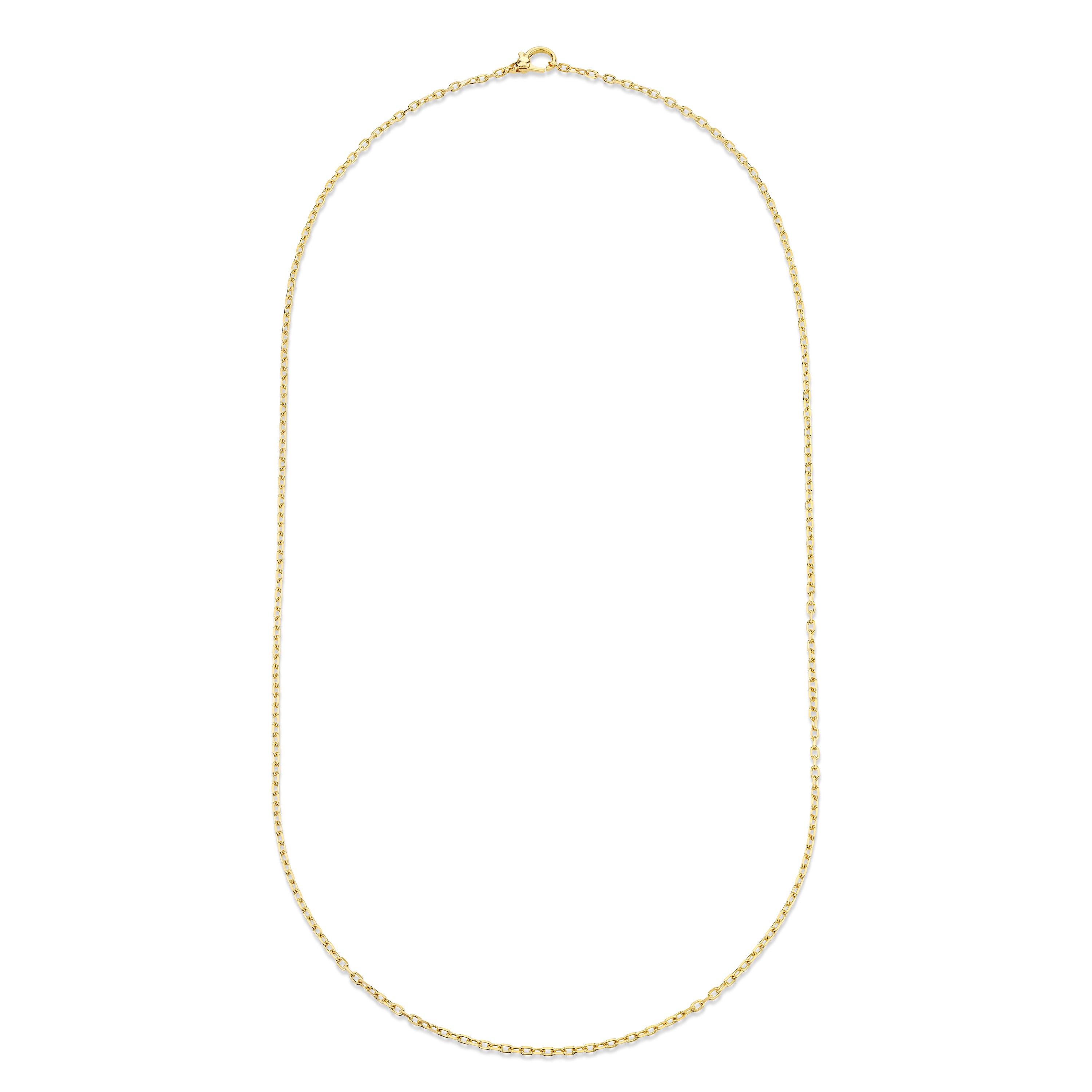 SOLID GOLD OVAL CHAIN