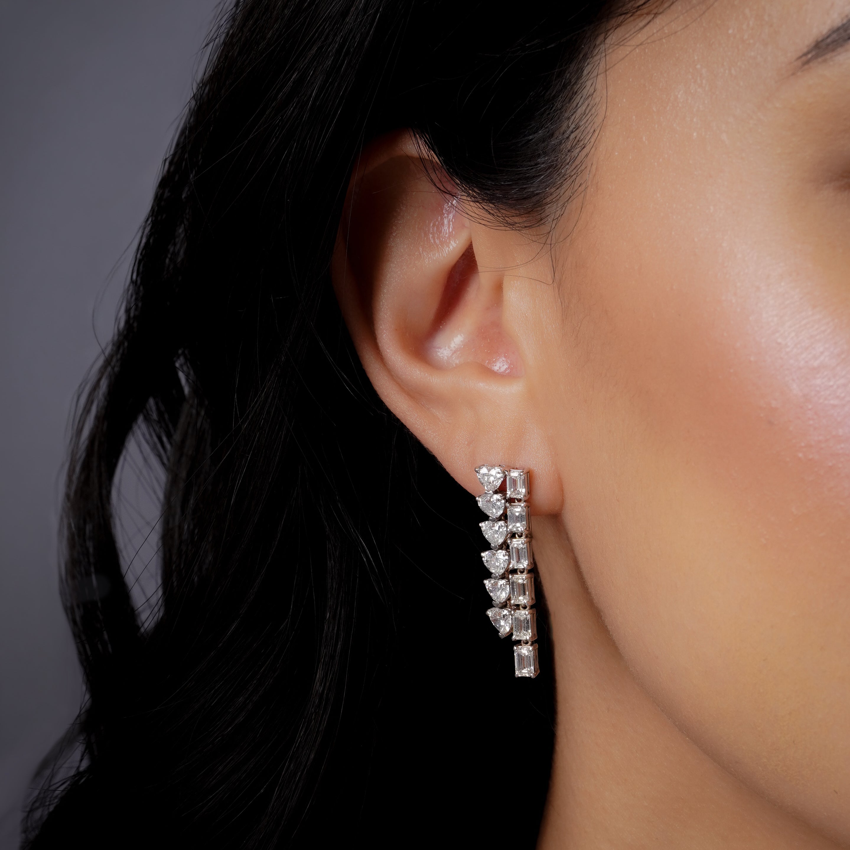 DIAMOND WATERFALL EARRINGS