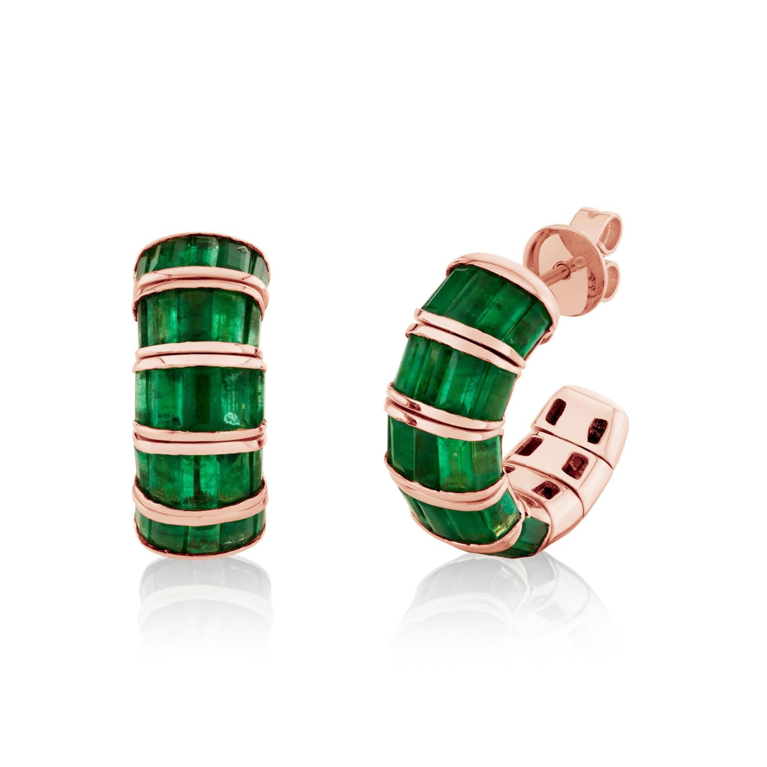 EMERALD BAGUETTE HUGGIES