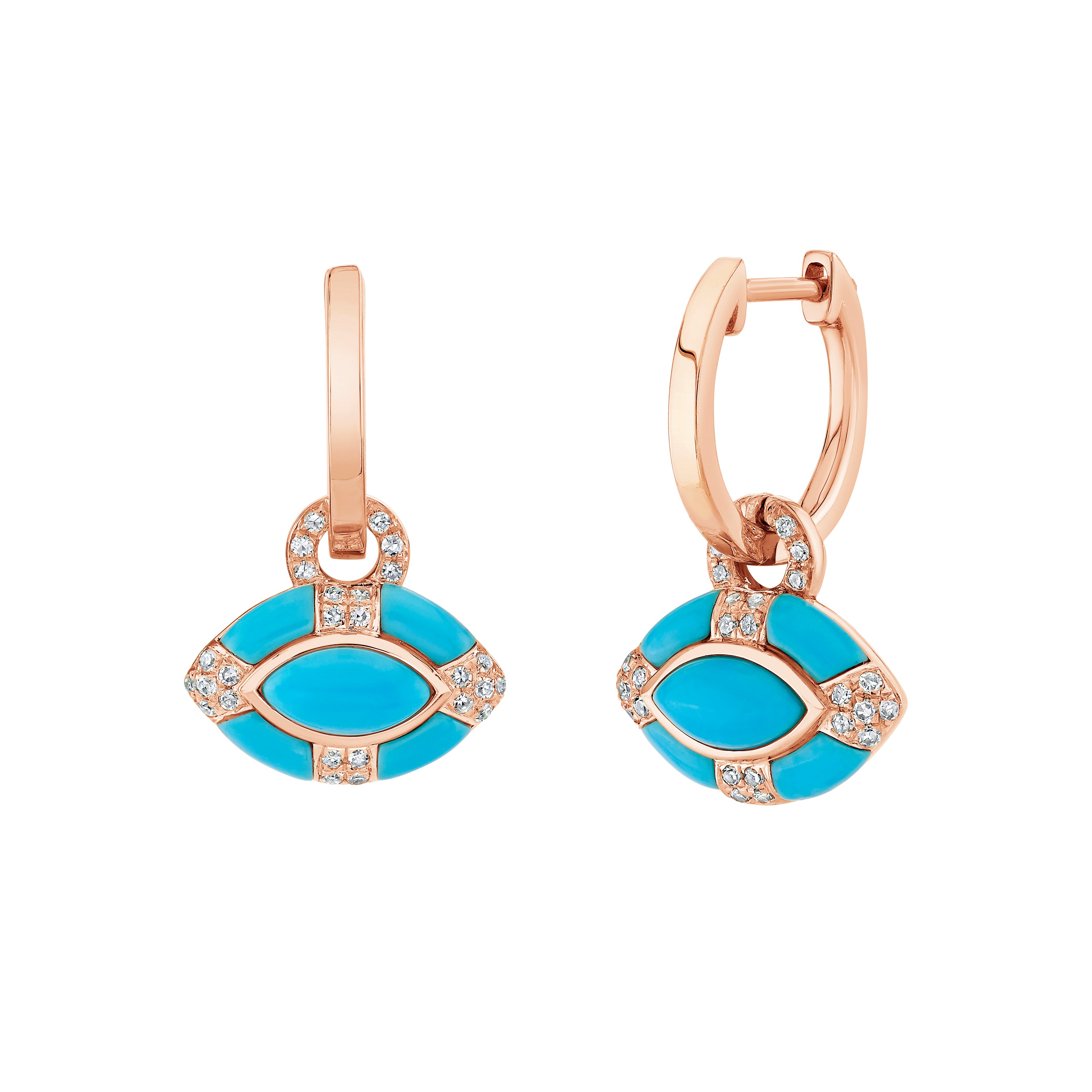 TURQUOISE & DIAMOND RIVIERA PETITE HUGGIES