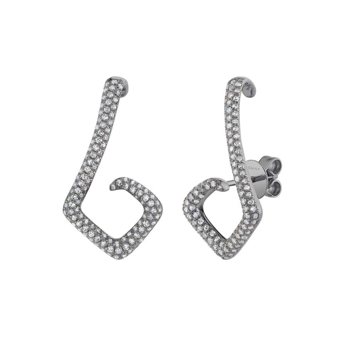 DIAMOND PAVE ZAR EAR CRAWLERS