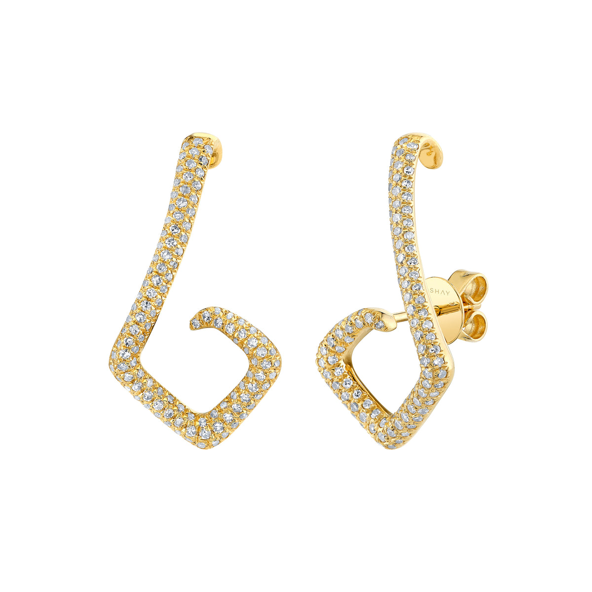 DIAMOND PAVE ZAR EAR CRAWLERS