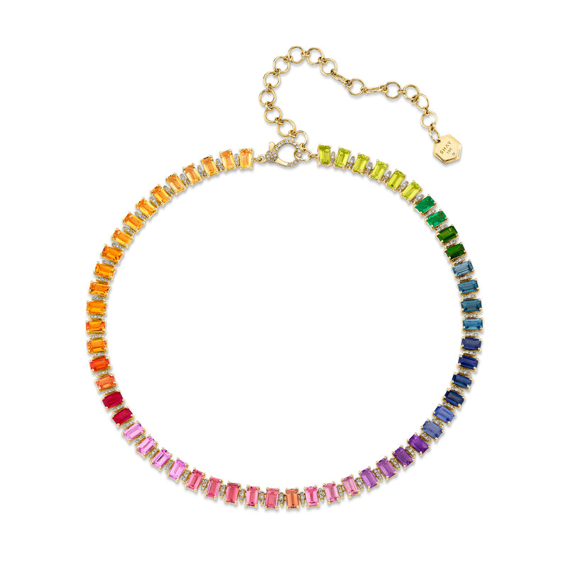 RAINBOW ETERNITY CHOKER