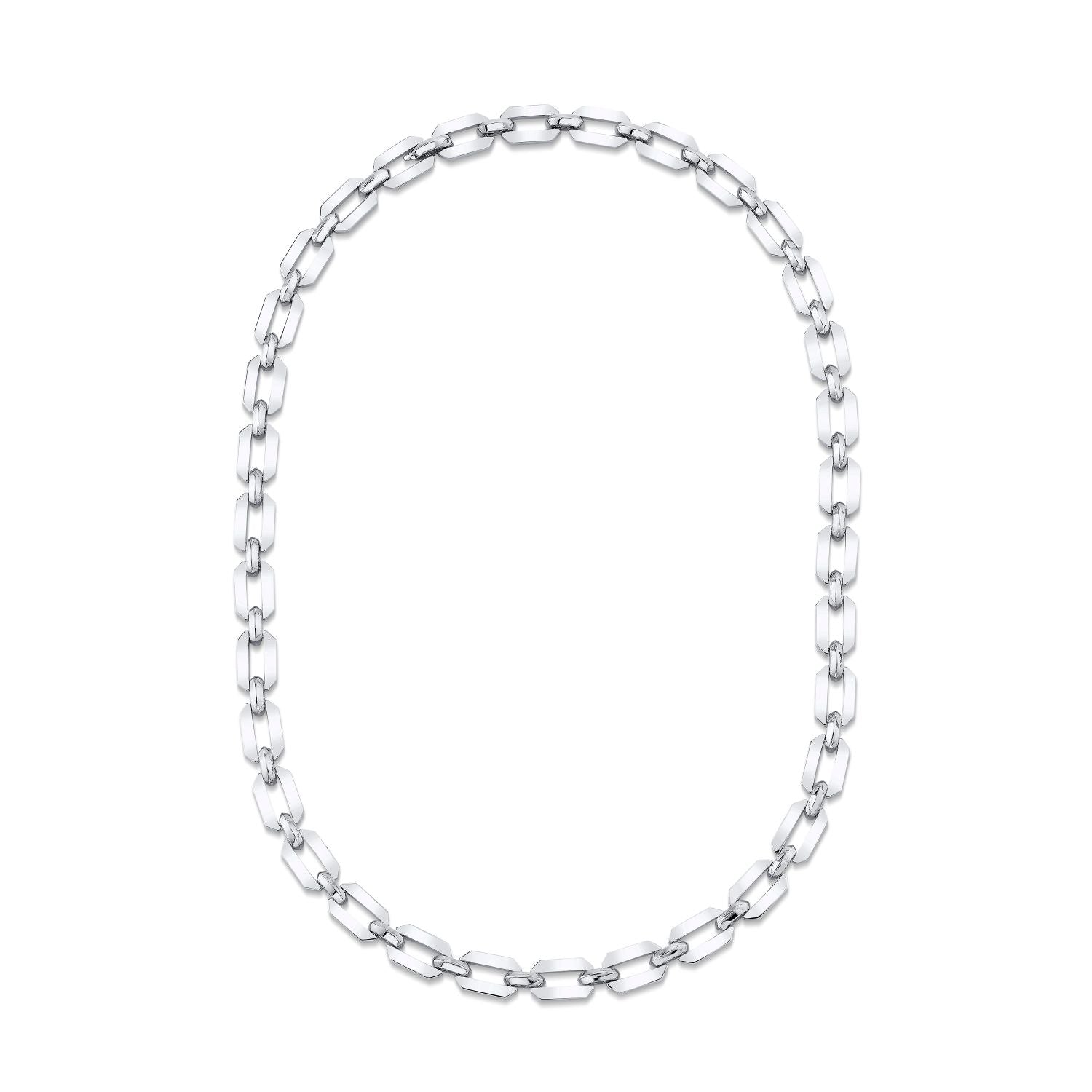 Flat Link Chain Necklace – Sterling Forever
