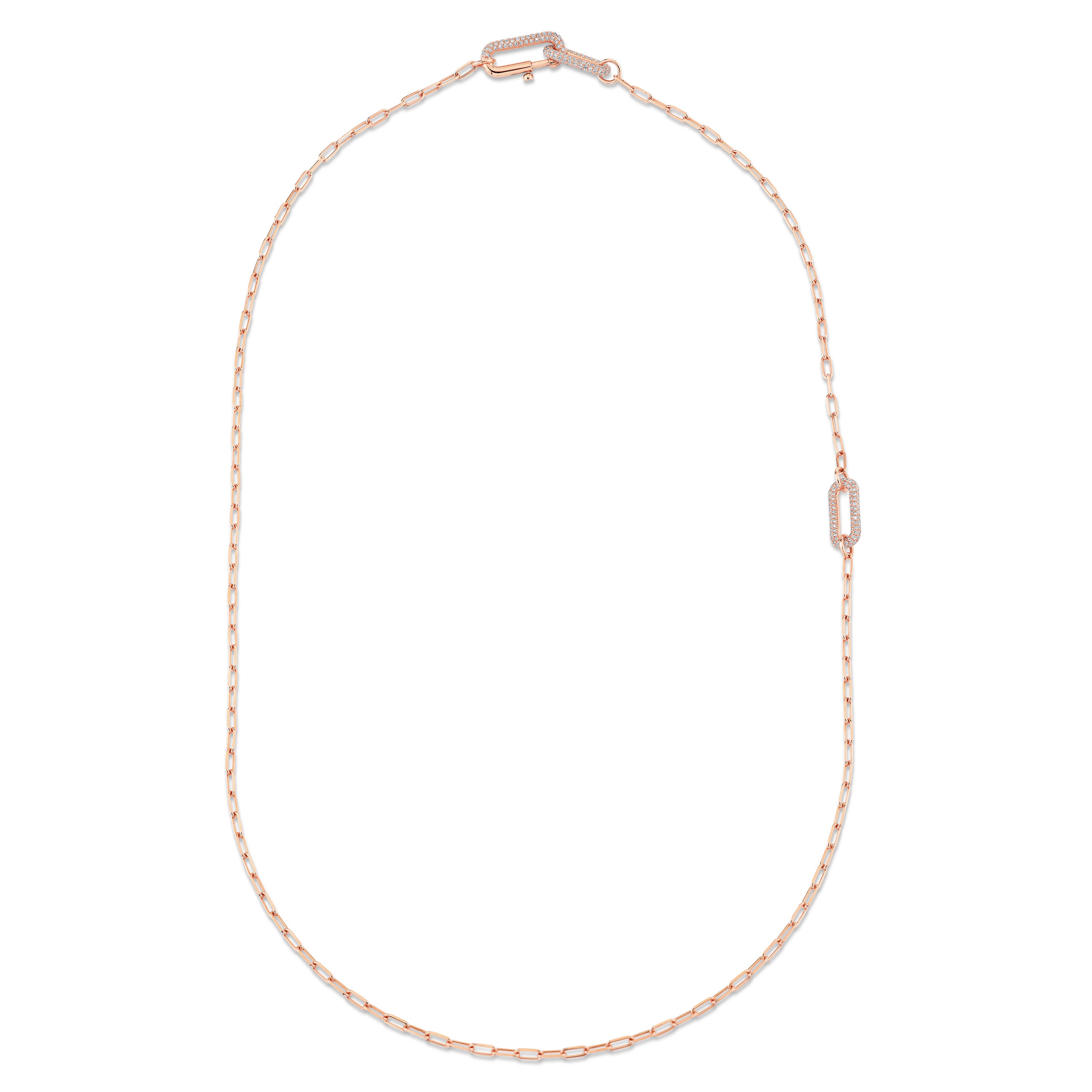 DIAMOND PAVE MINI CABLE LARIAT
