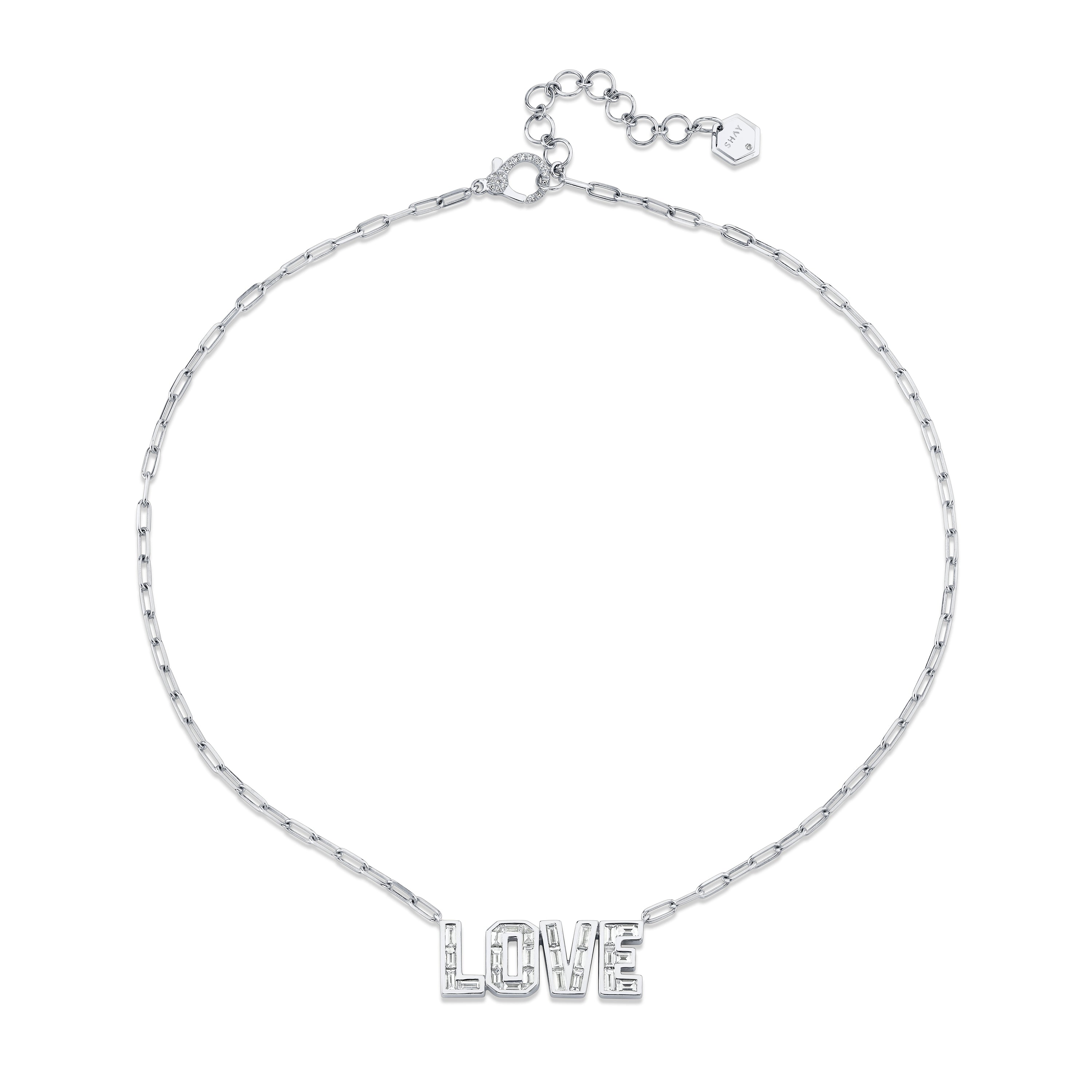 DIAMOND LOVE NECKLACE