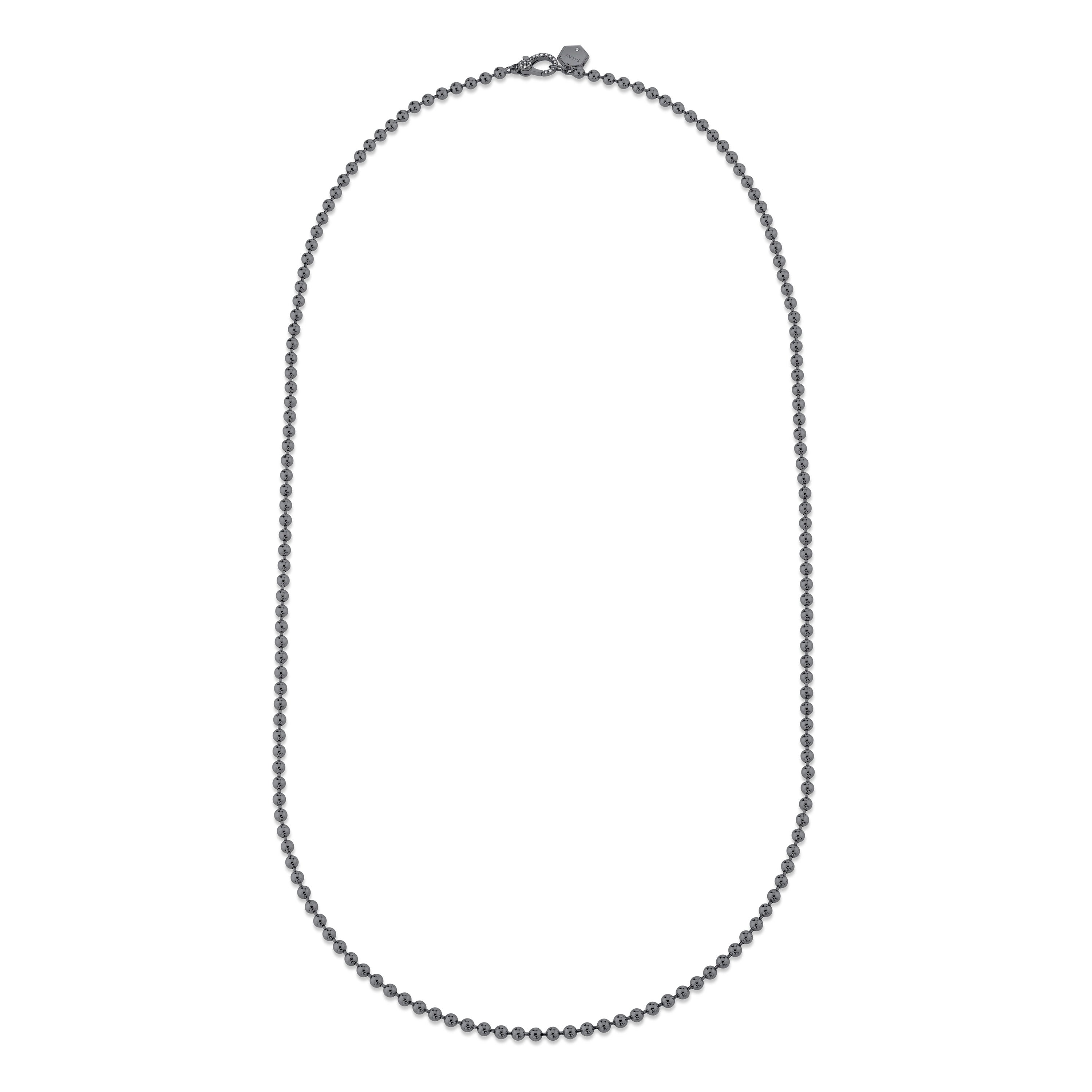 SOLID GOLD BALL CHAIN