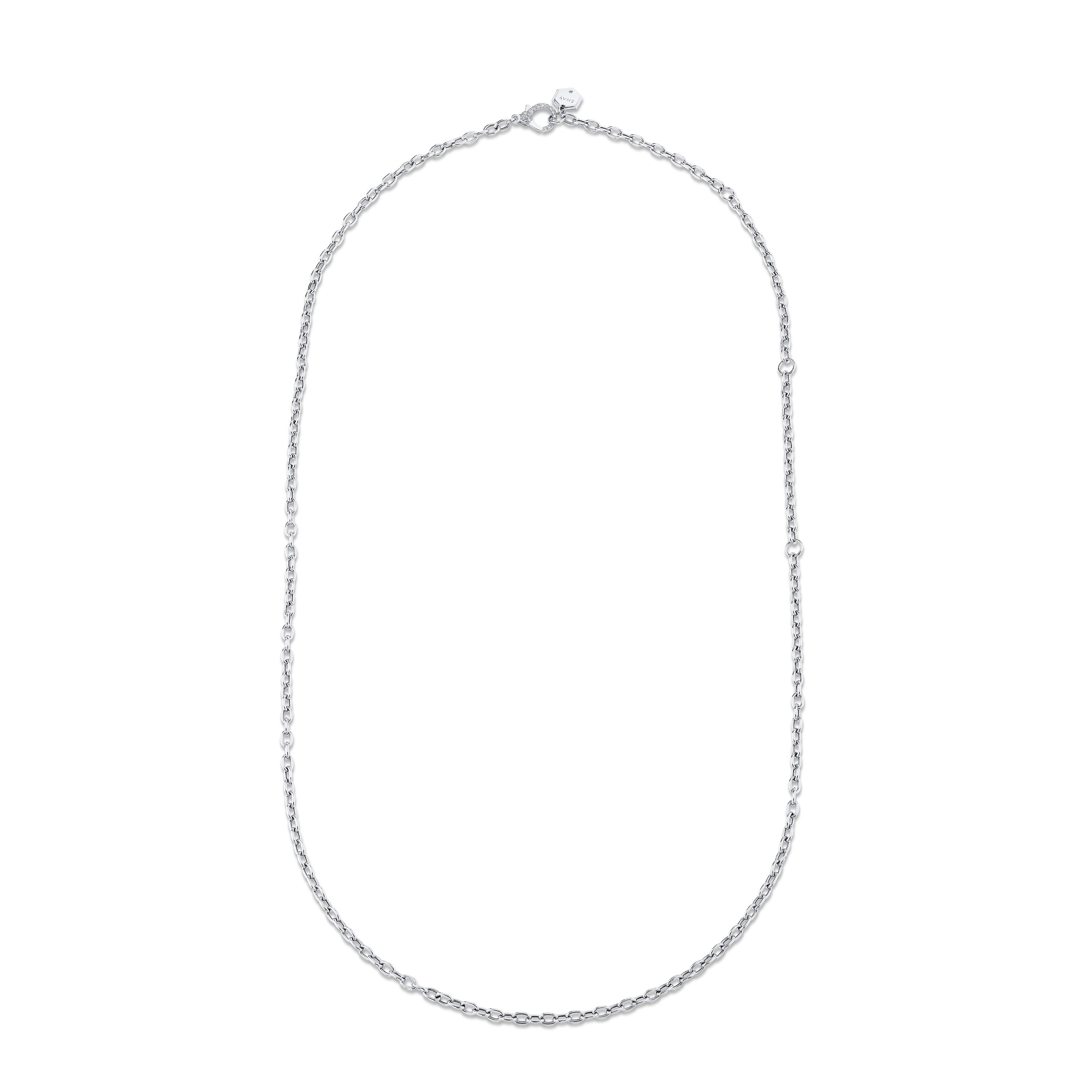 SOLID GOLD OVAL LINK CHAIN
