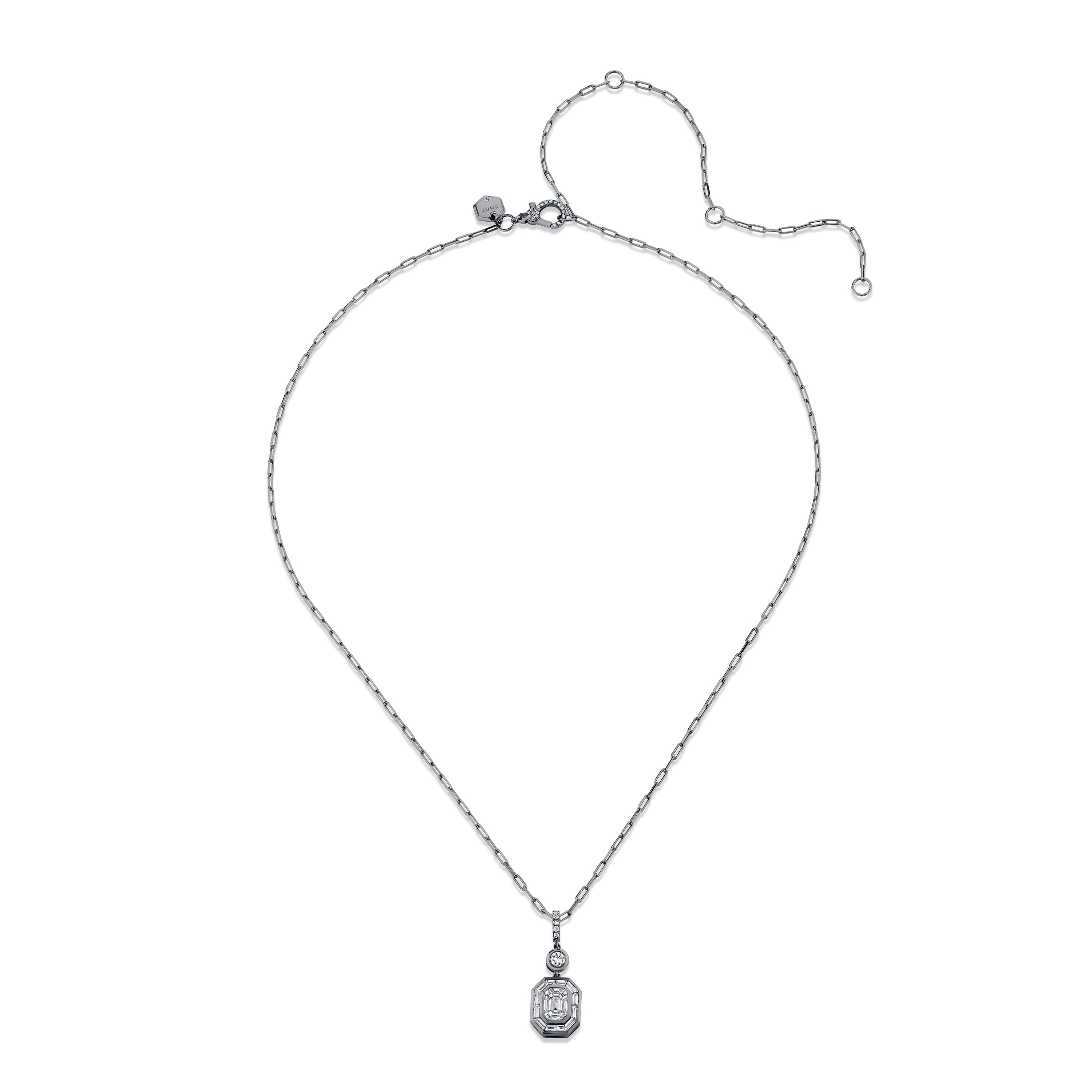 DIAMOND ILLUSION DROP NECKLACE