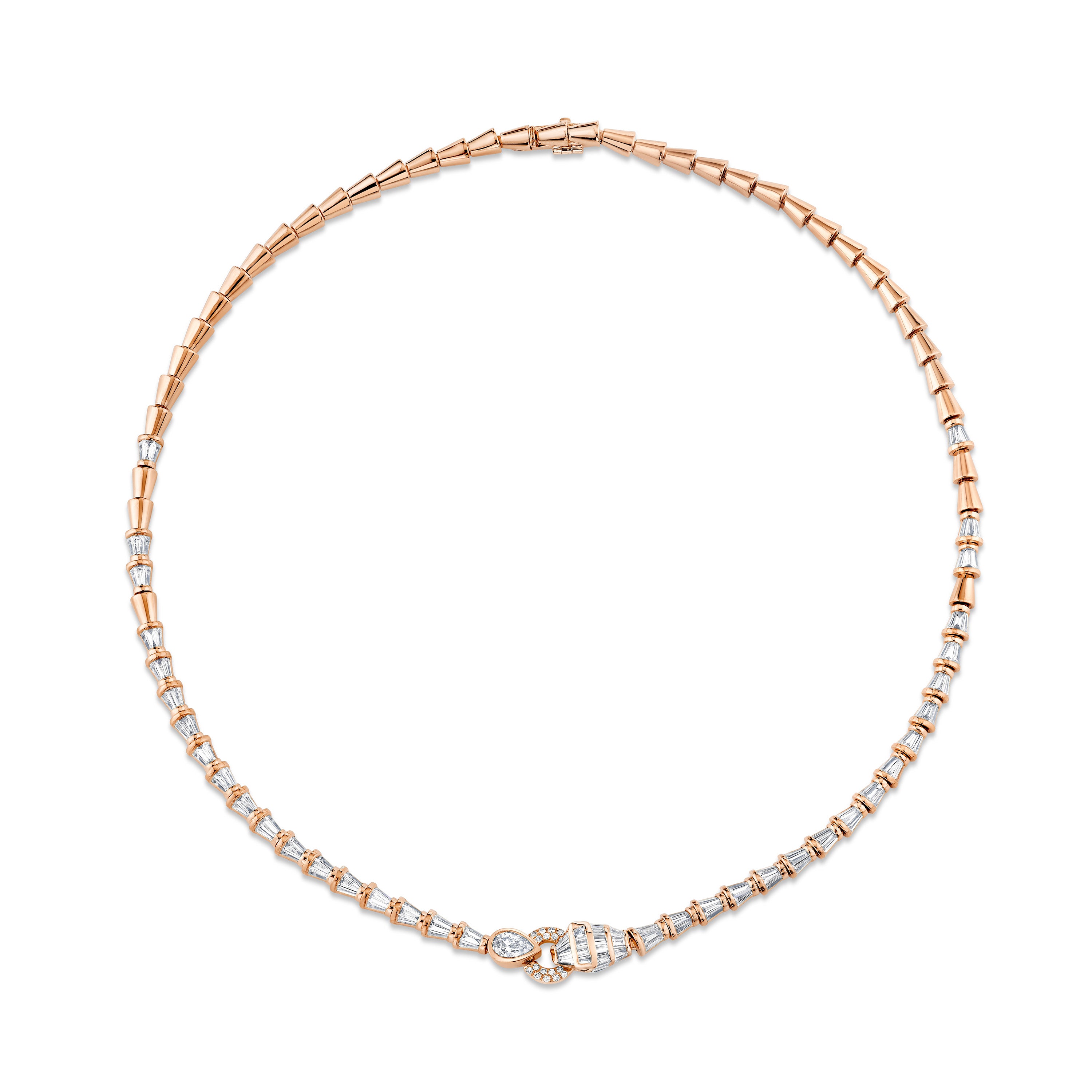 DIAMOND SERPENTINE NECKLACE