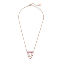 PINK SAPPHIRE & DIAMOND CASCADE NECKLACE