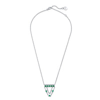 EMERALD & DIAMOND CASCADE NECKLACE