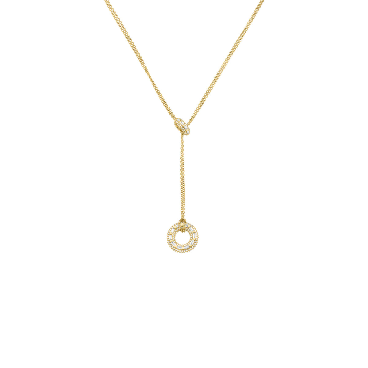 DIAMOND ORBIT LARIAT