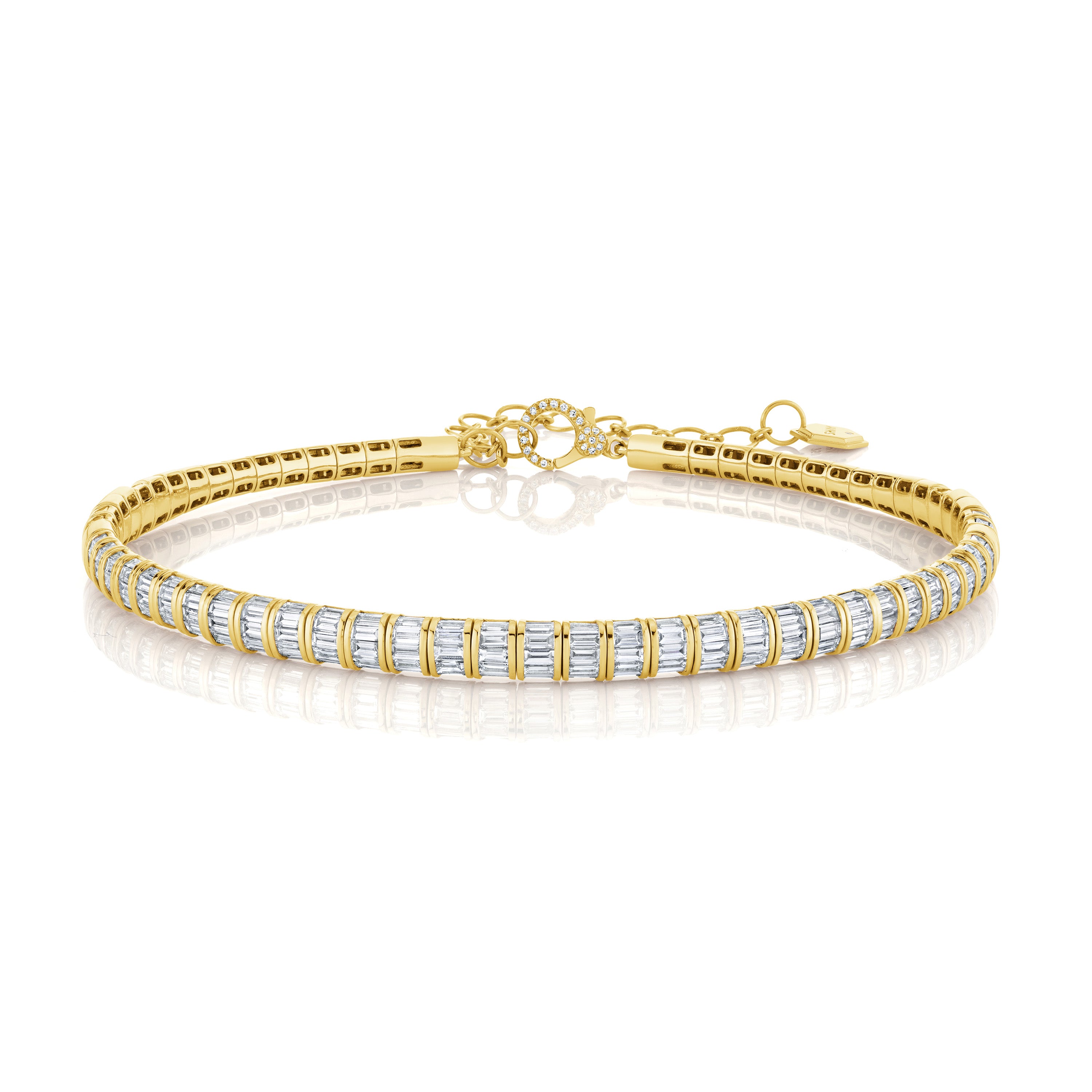 DIAMOND BAGUETTE COLLAR
