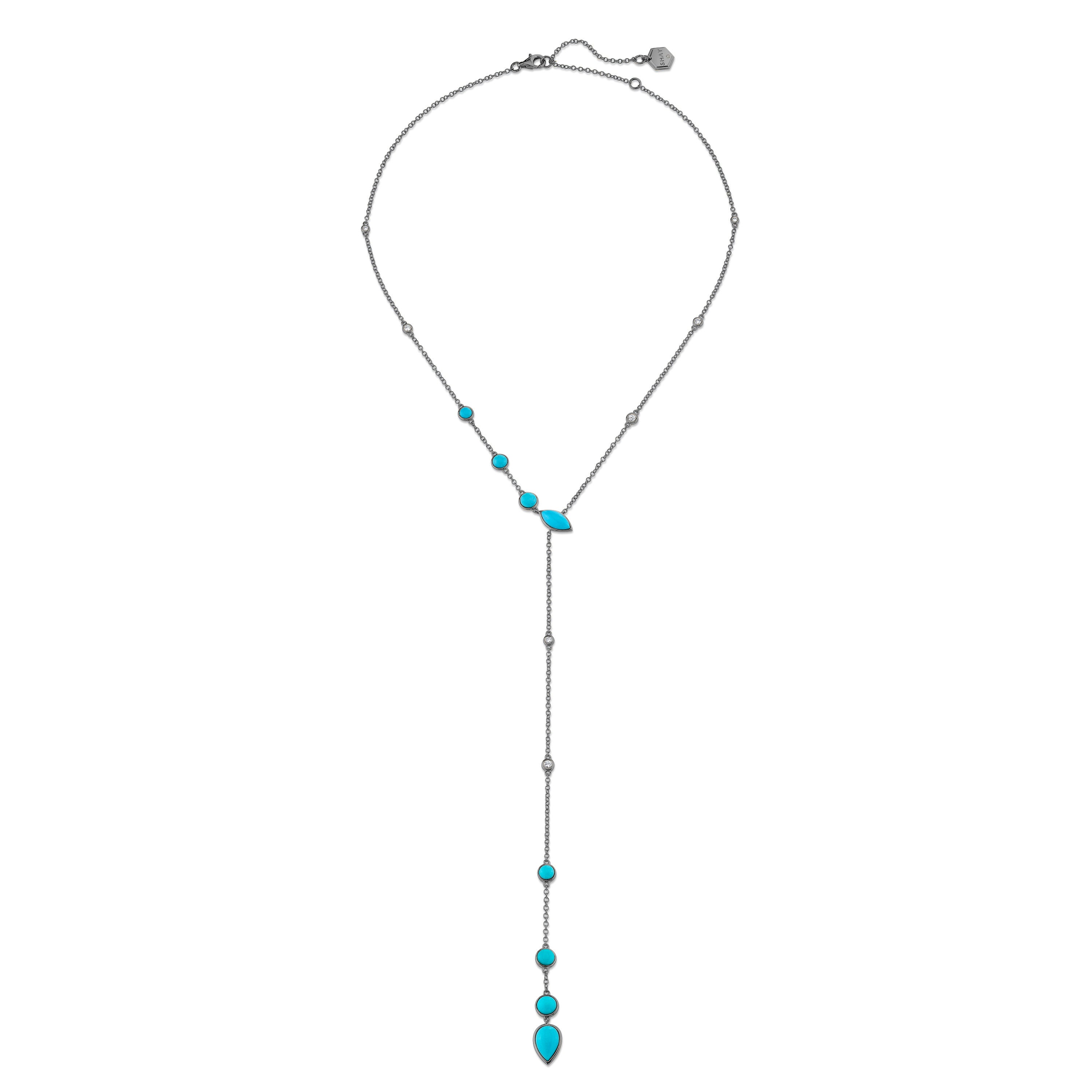 TURQUOISE RIVIERA Y NECKLACE