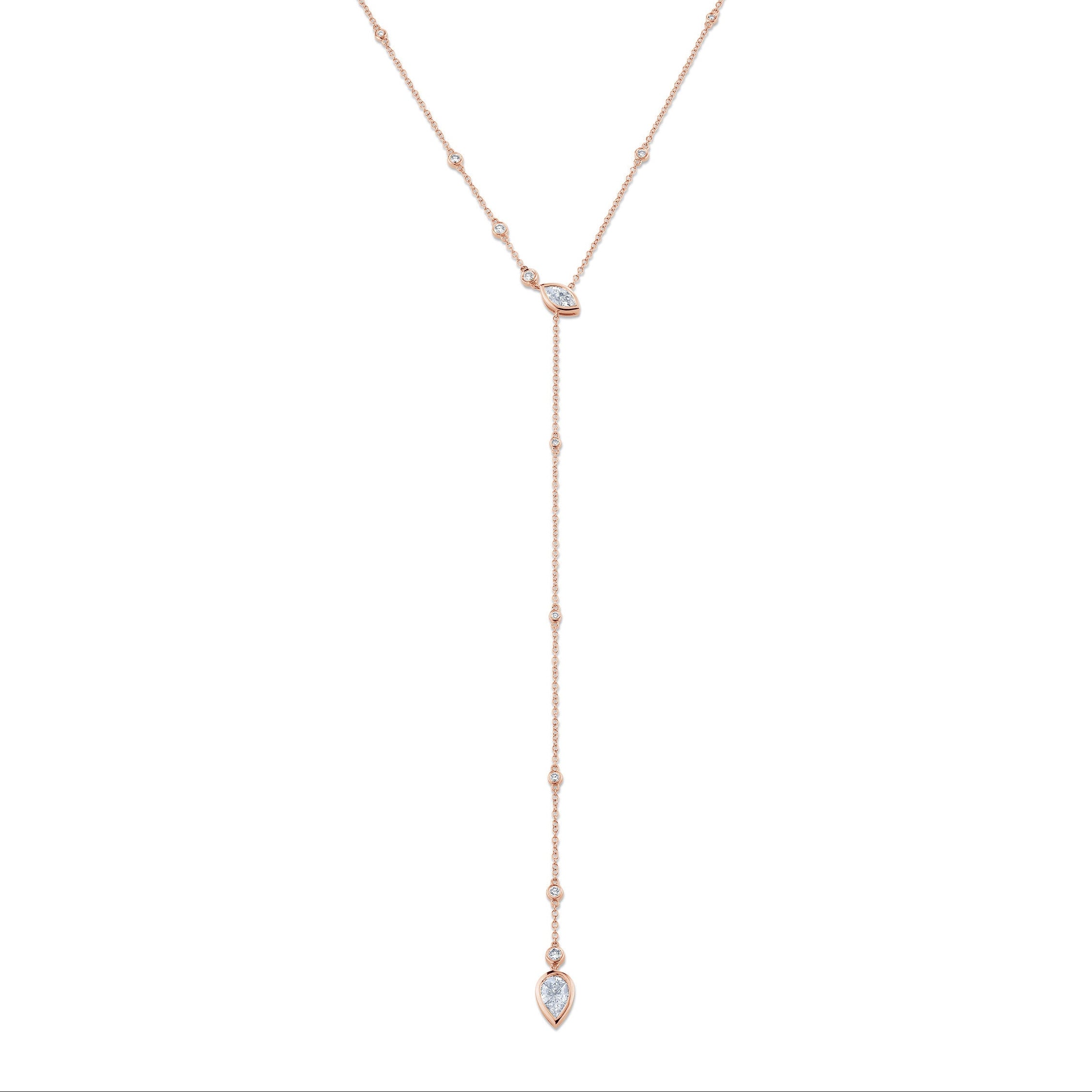 DIAMOND RIVIERA Y NECKLACE