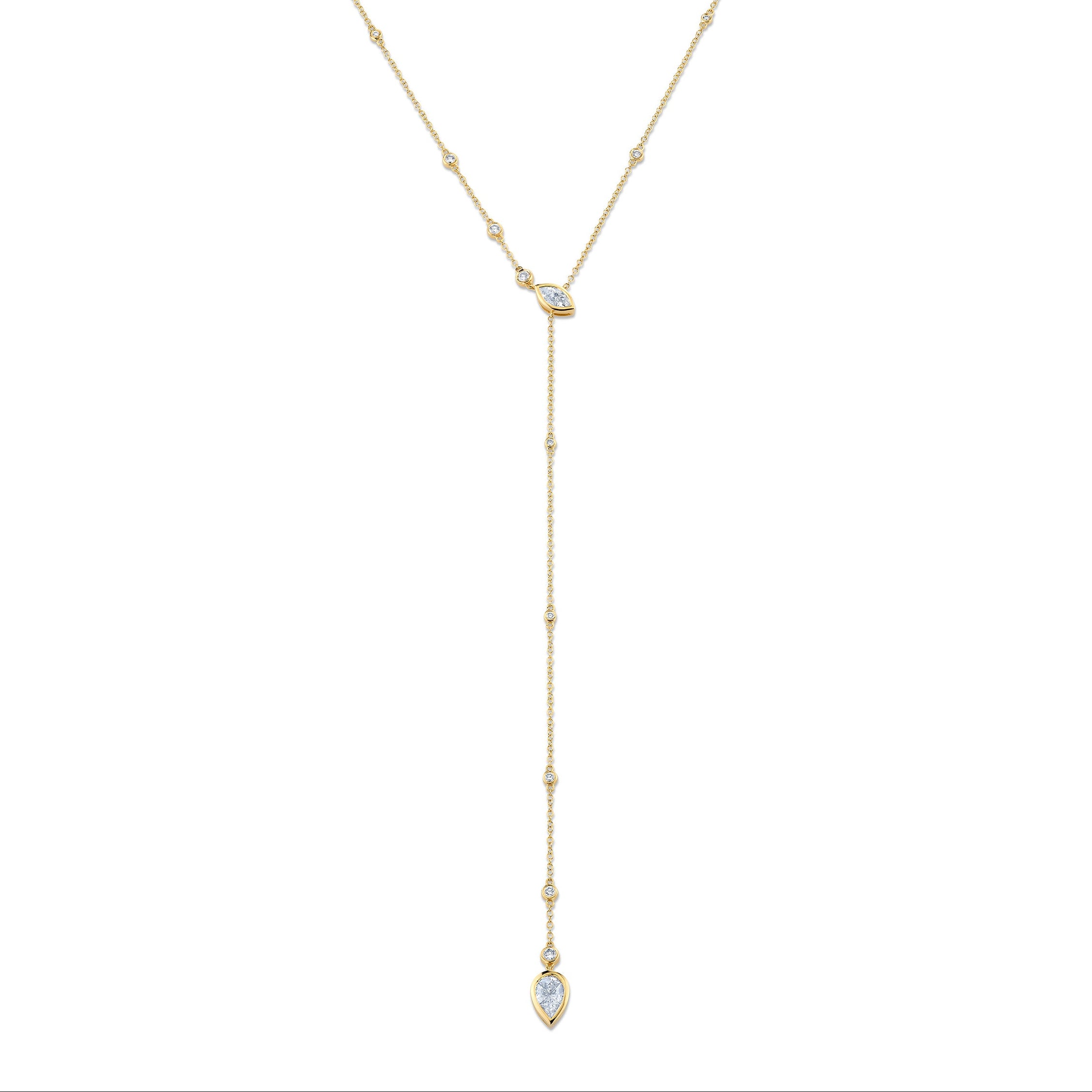 DIAMOND RIVIERA Y NECKLACE