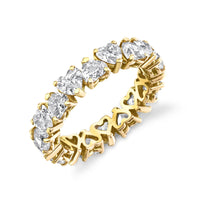 READY TO SHIP DIAMOND HEART ETERNITY BAND