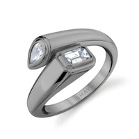 DIAMOND BYPASS PINKY RING