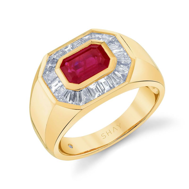 RUBY & DIAMOND CHAMPIONSHIP RING