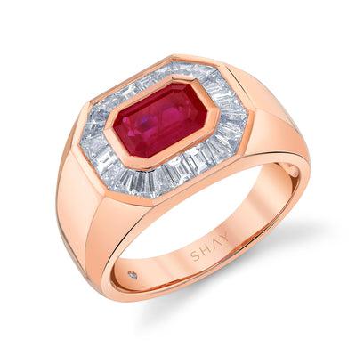 RUBY & DIAMOND CHAMPIONSHIP RING