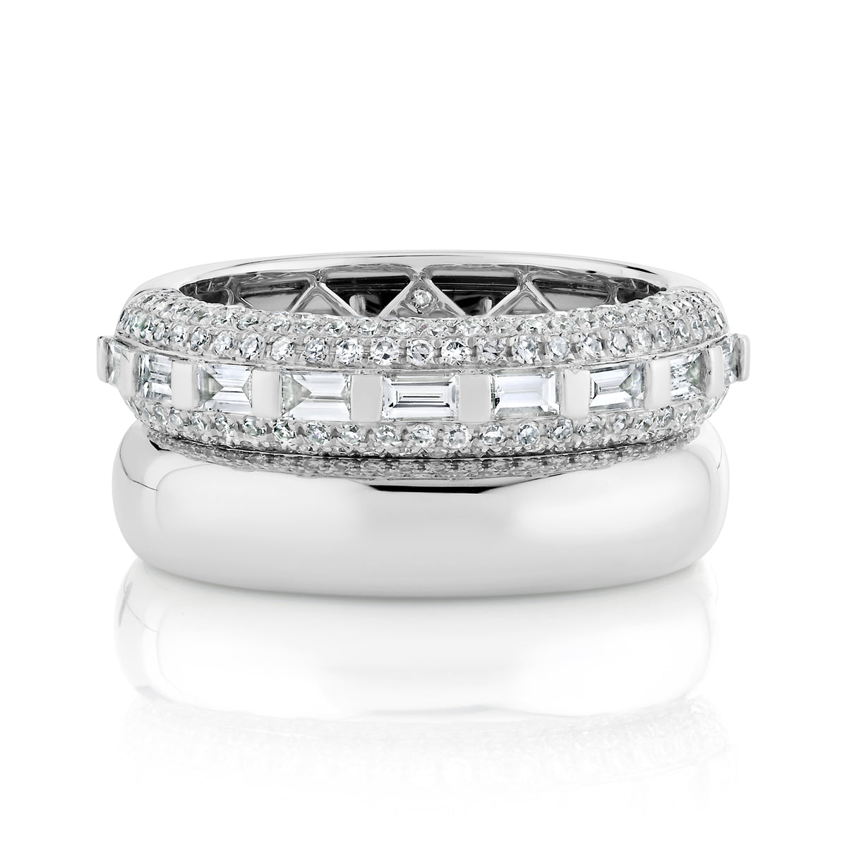 DIAMOND ORBIT DOUBLE BAND