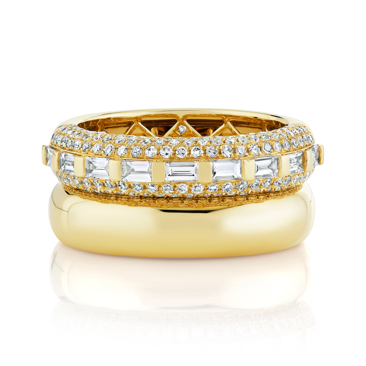 DIAMOND ORBIT DOUBLE BAND