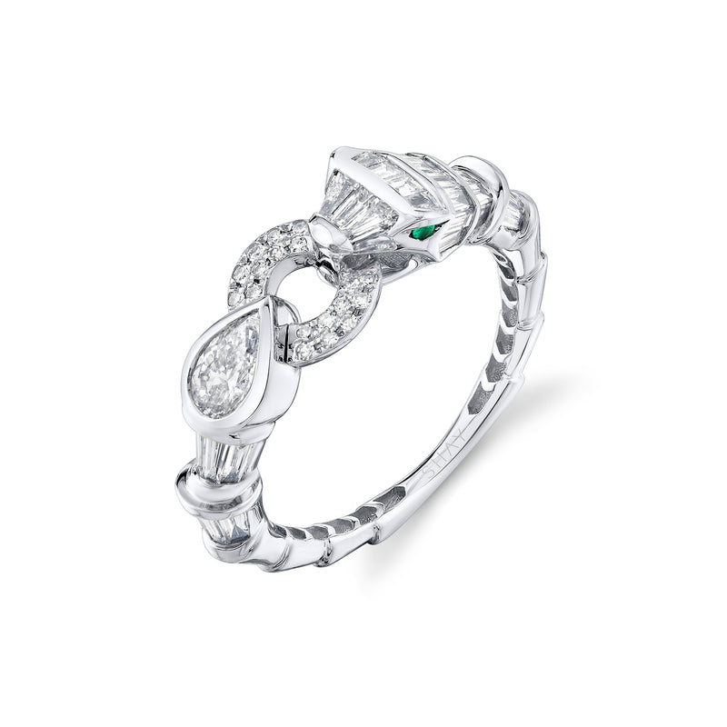 DIAMOND SERPENTINE RING