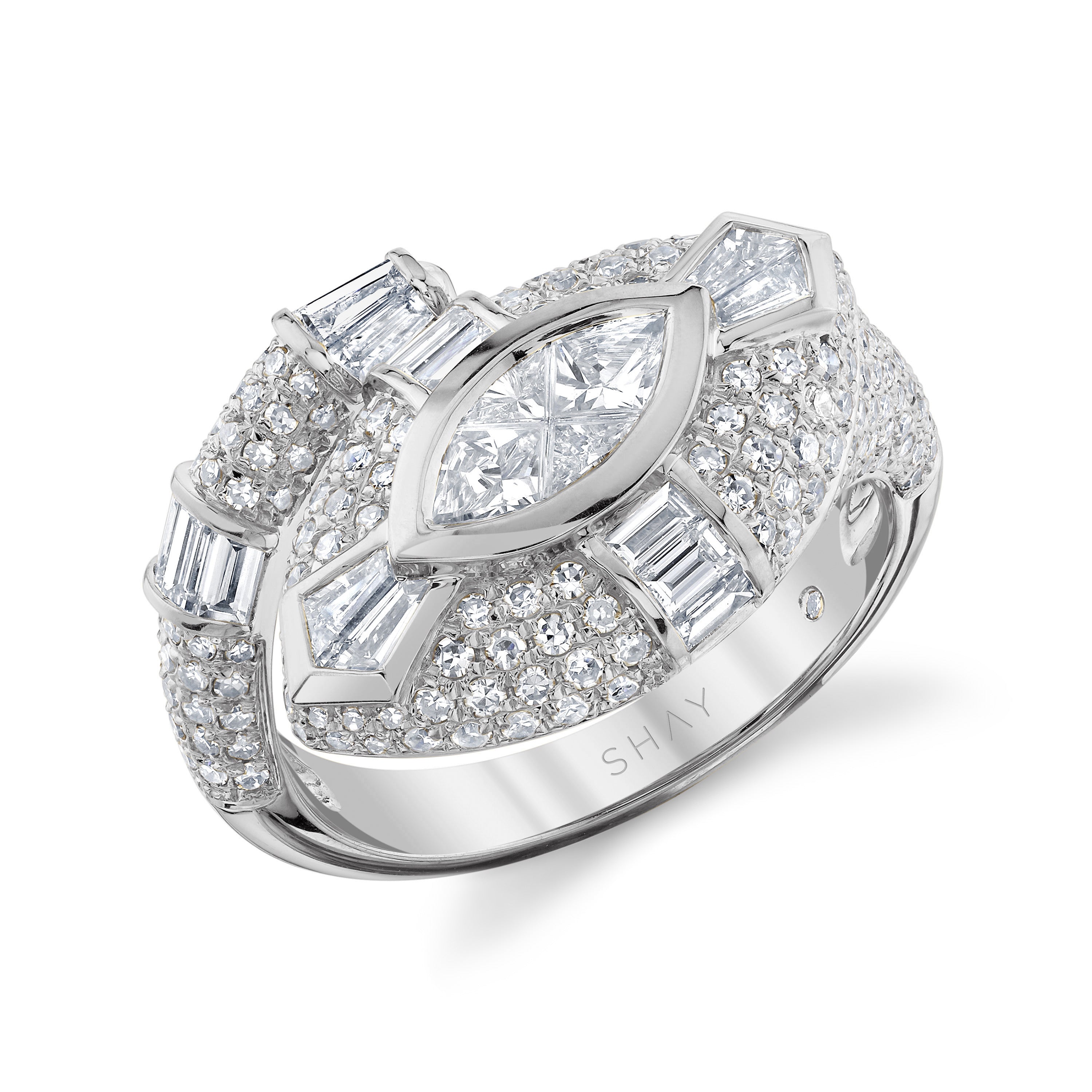 READY TO SHIP DIAMOND RIVIERA RING