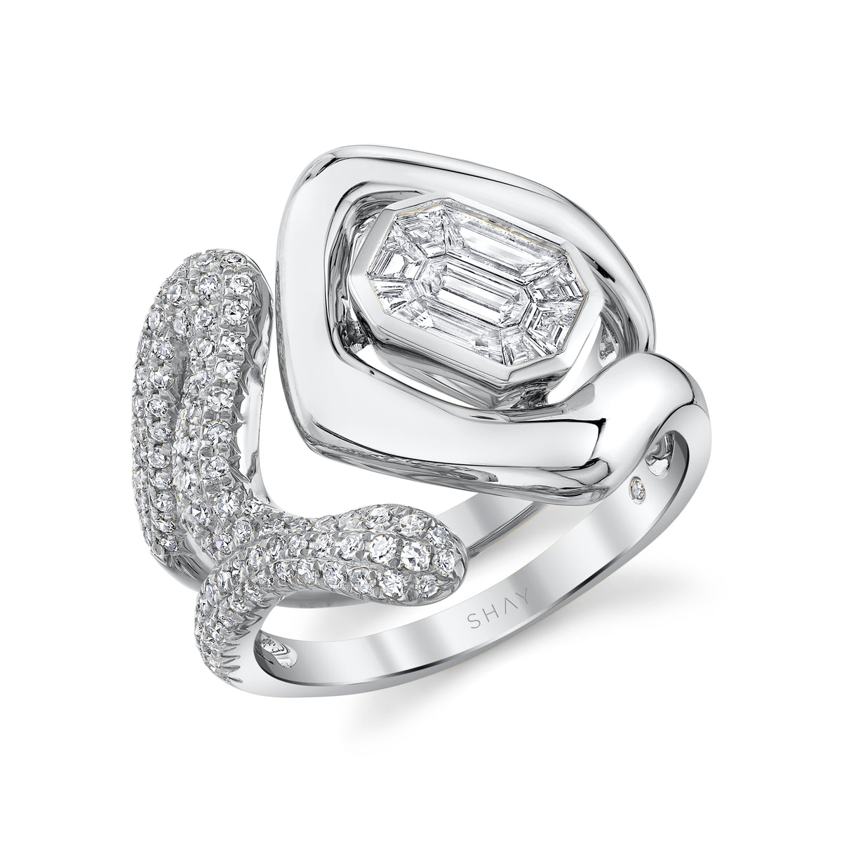 DIAMOND BEZEL ZAR RING