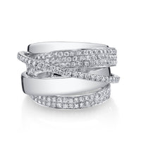 DIAMOND PAVE ORBIT RING