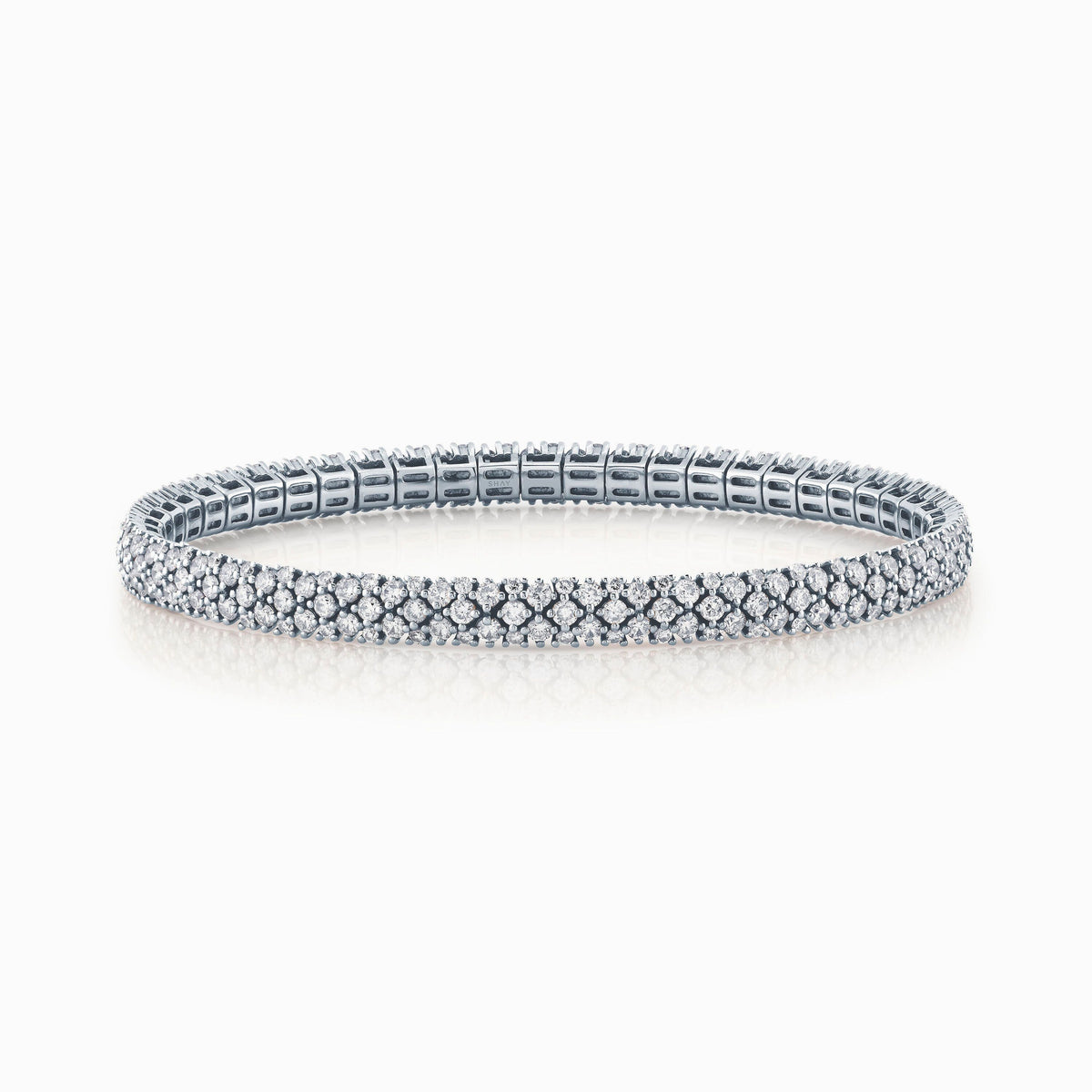 DIAMOND MESH STRETCH BRACELET, 5MM