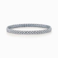 DIAMOND MESH STRETCH BRACELET, 5MM