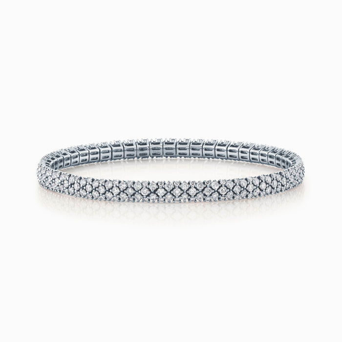 DIAMOND MESH STRETCH BRACELET, 5MM