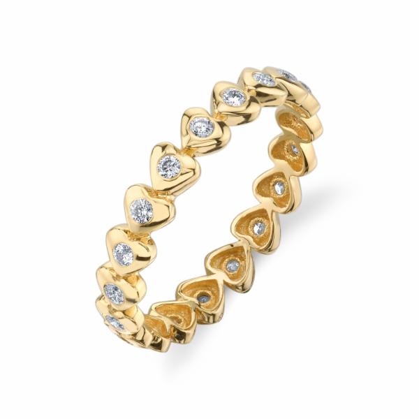 MINI ME DIAMOND HEART BAND