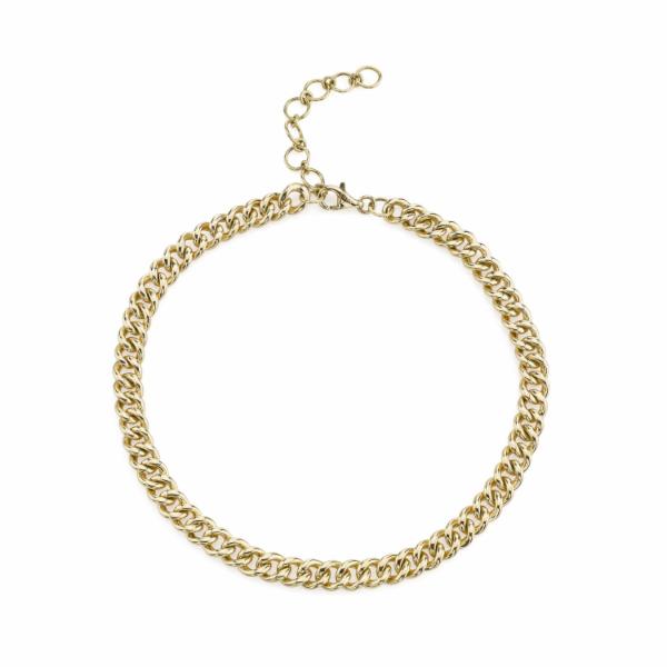 MINI ME SOLID GOLD MINI LINK BRACELET
