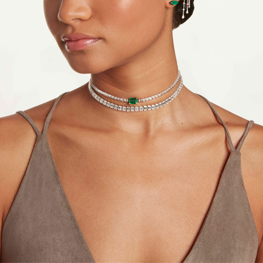 DIAMOND ETERNITY NECKLACE