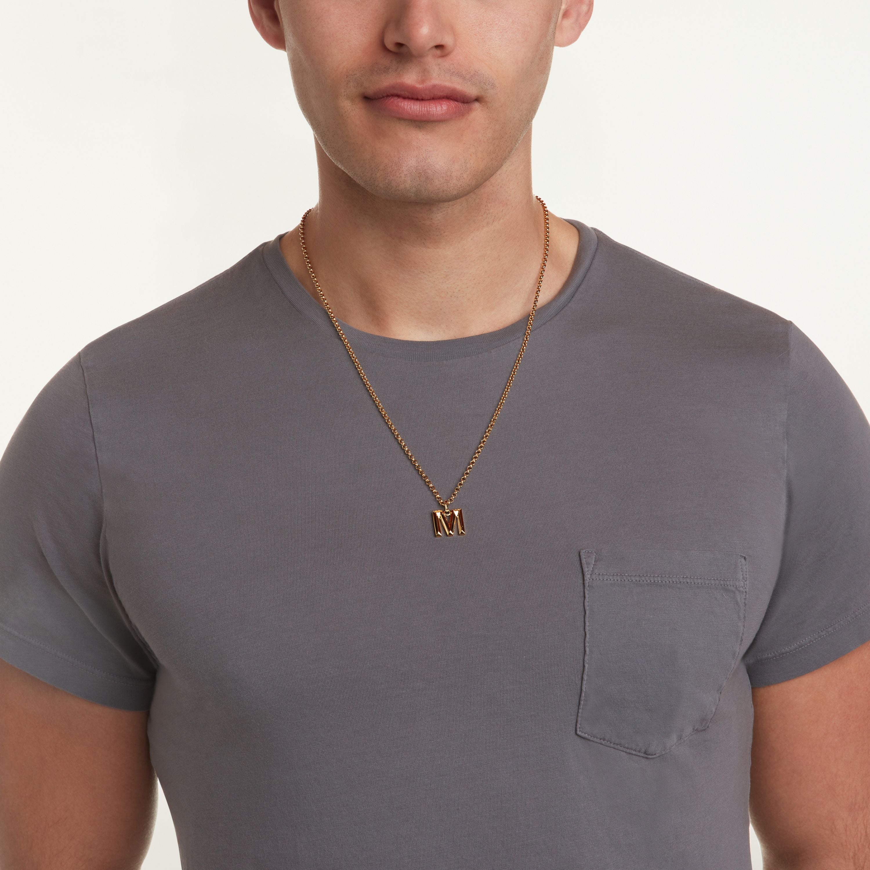 SOLID GOLD ROLO CHAIN