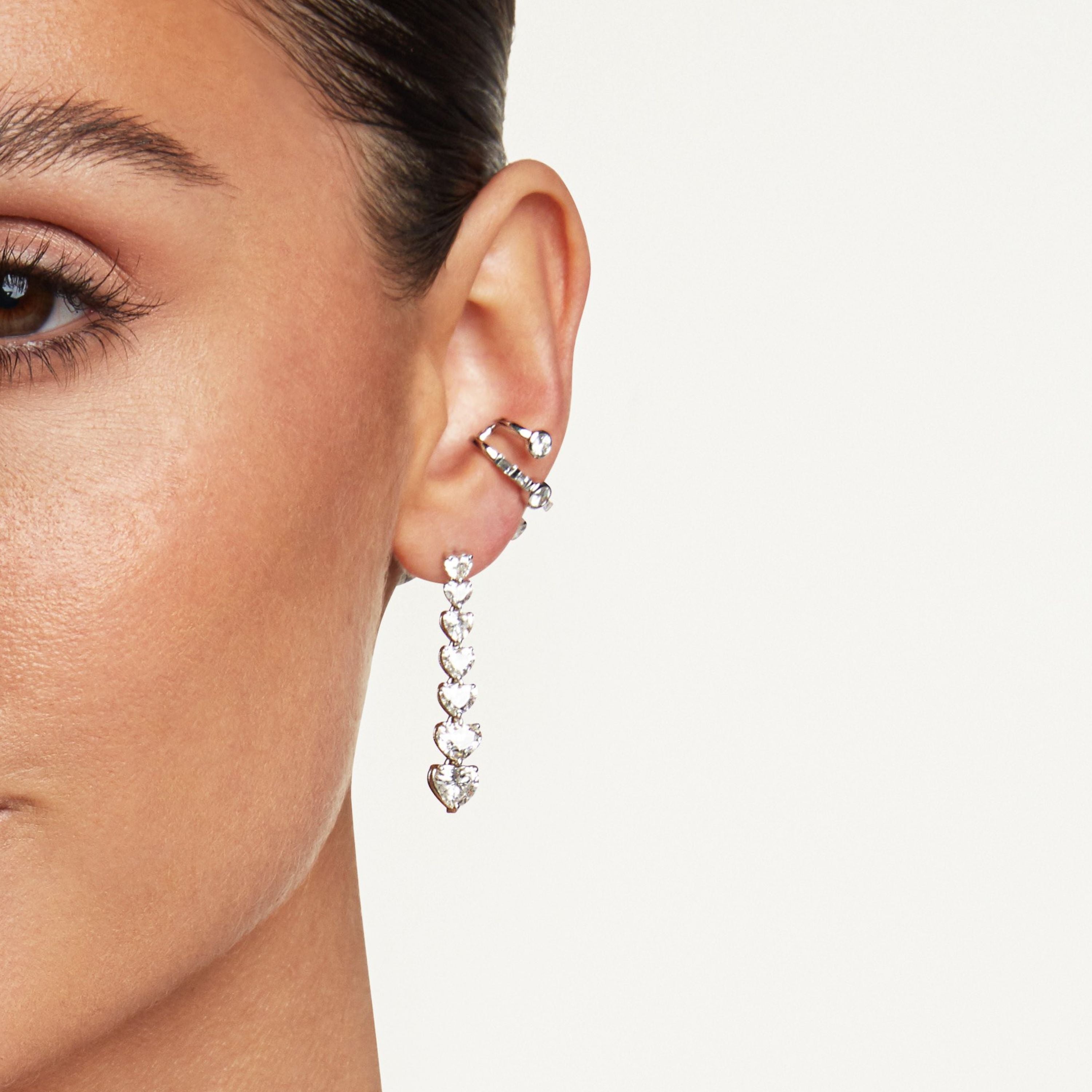 READY TO SHIP DIAMOND DOTS EAR CUFF