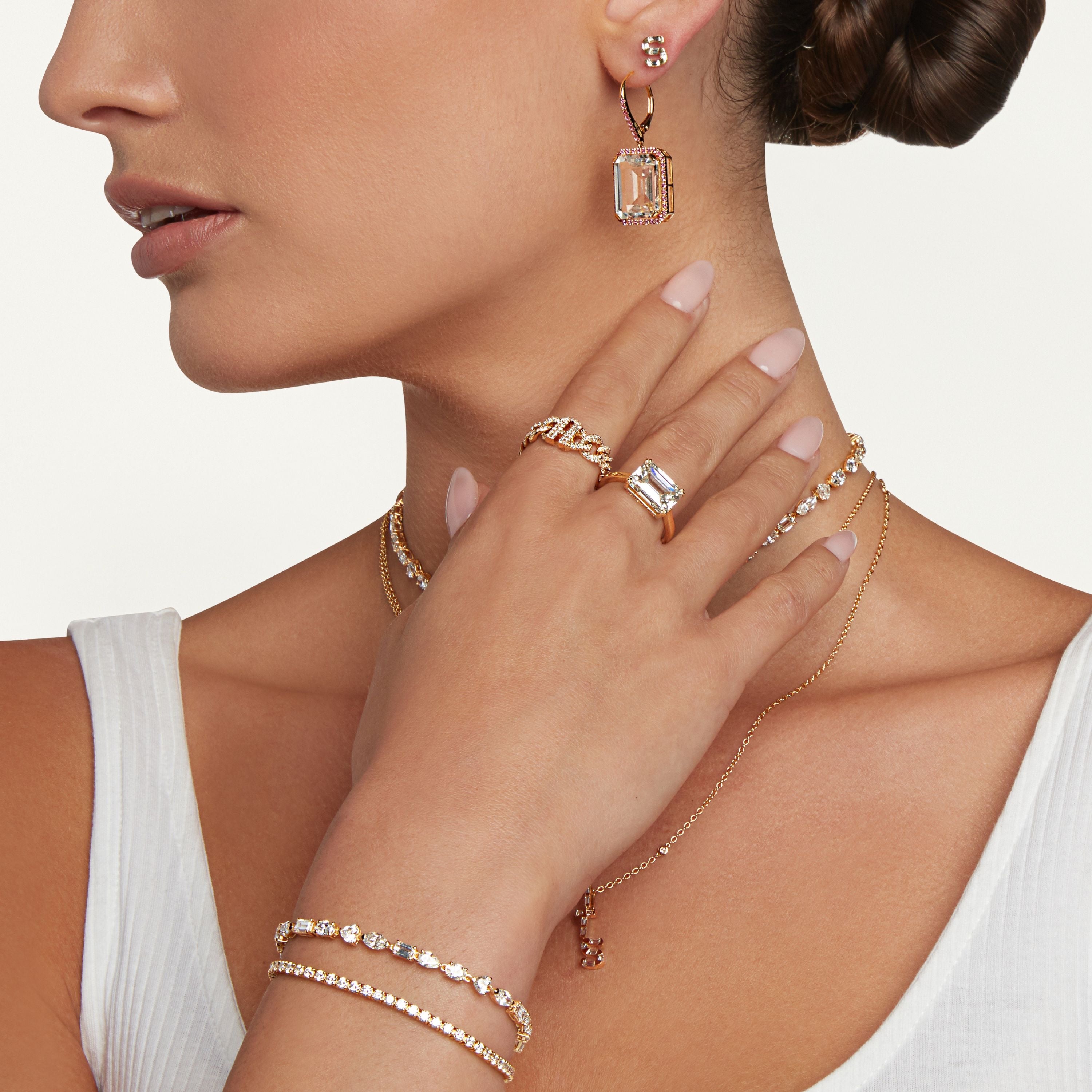 DIAMOND EAST WEST RING