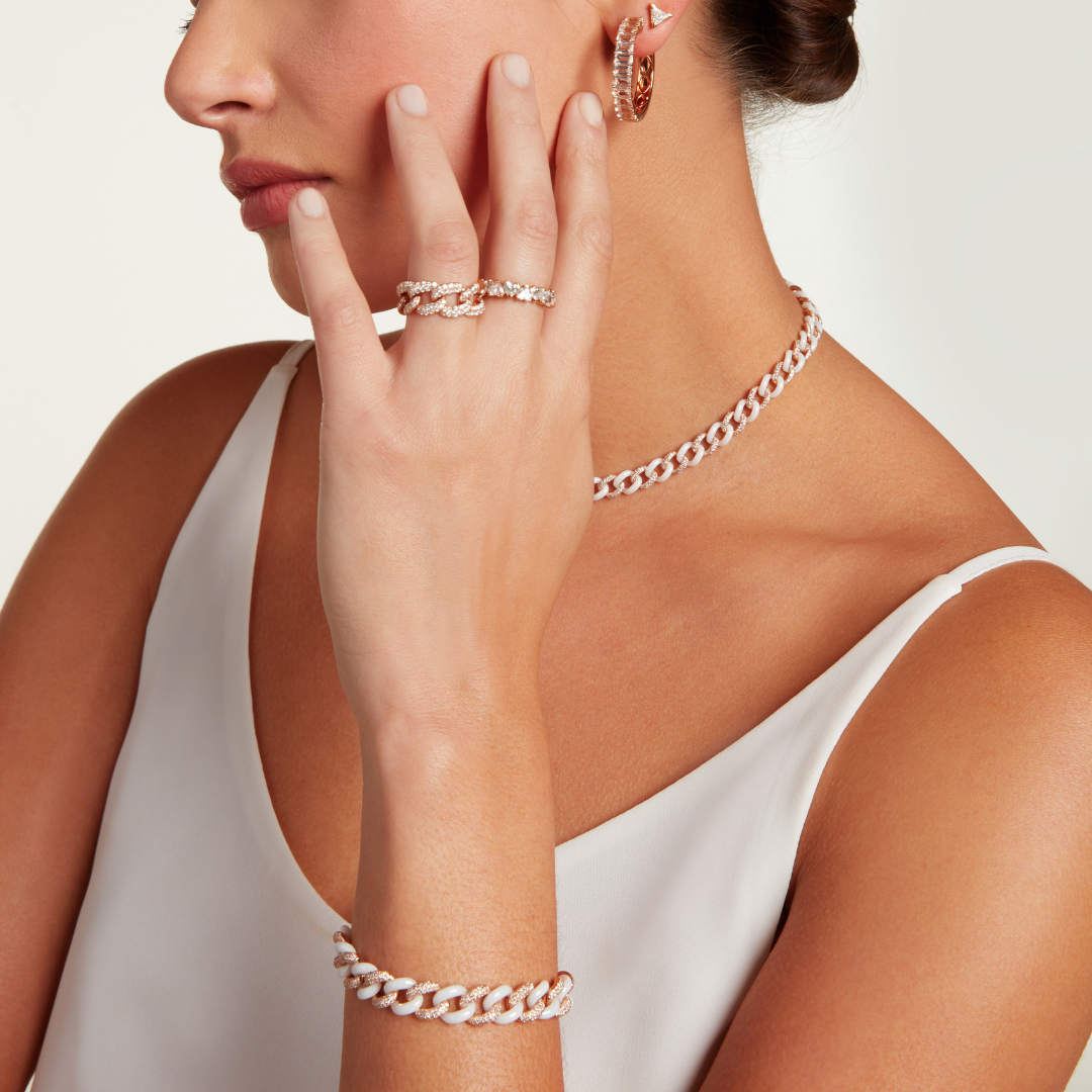 READY TO SHIP DIAMOND HEART ETERNITY BAND