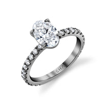 DIAMOND OVAL SOLITAIRE RING