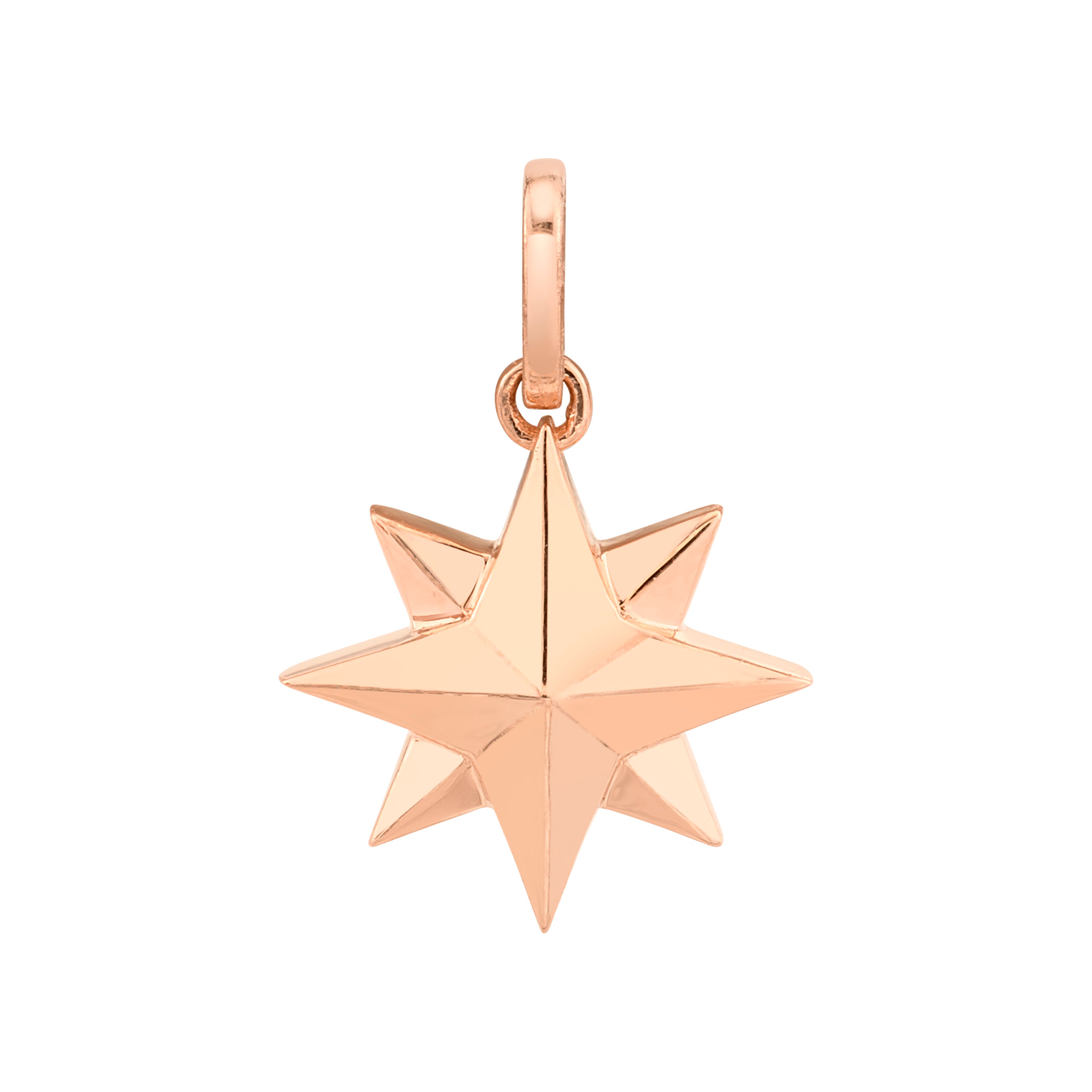SOLID GOLD NORTHERN STAR PENDANT