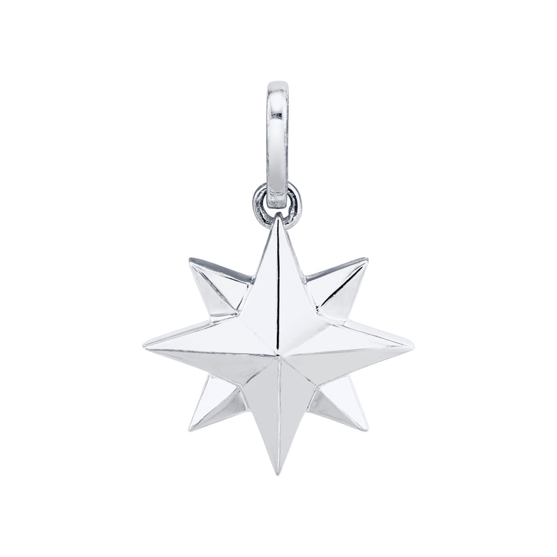 SOLID GOLD NORTHERN STAR PENDANT